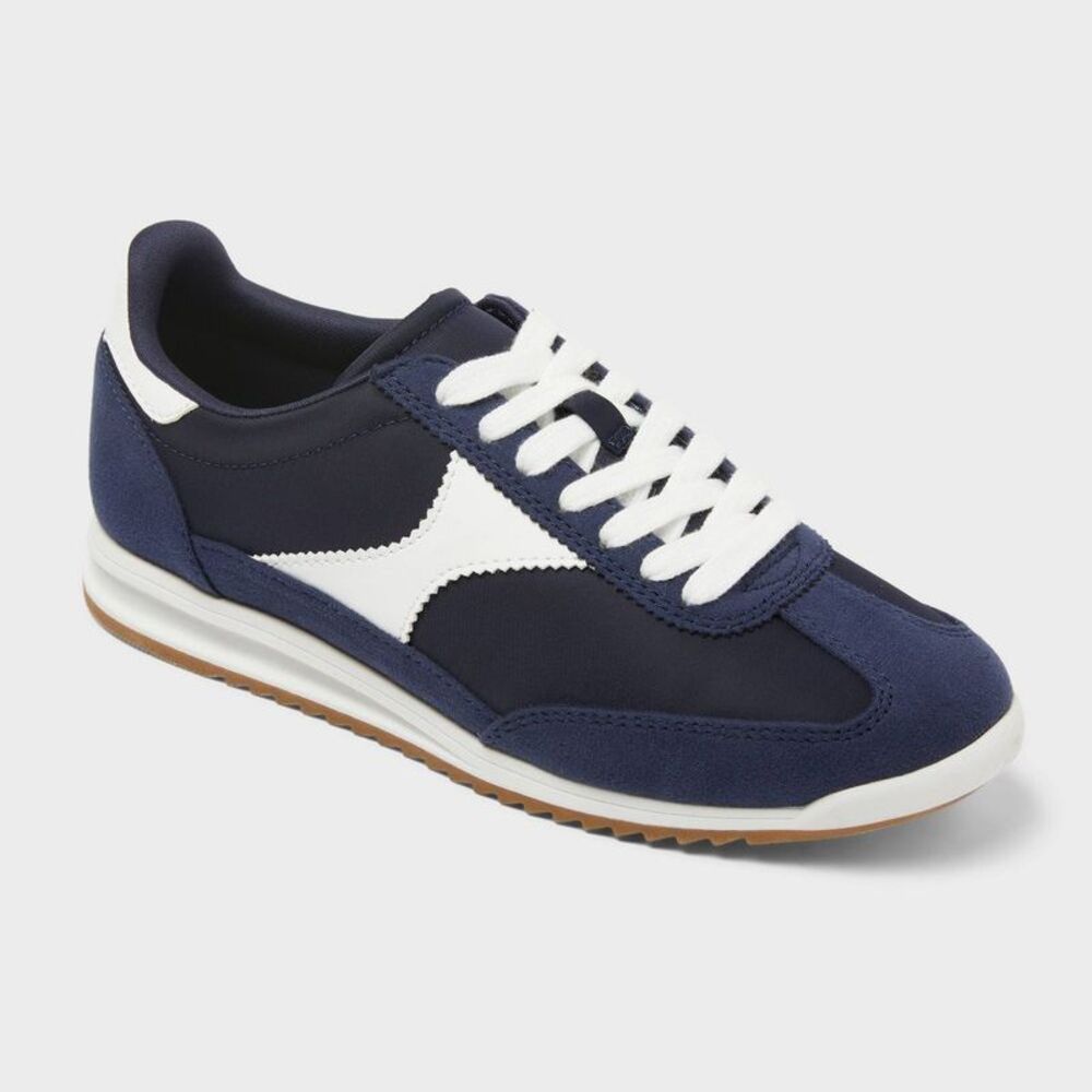 Women’s Skyler Sneakers with Memory Foam Insole – Universal Thread Navy Blue 7.5